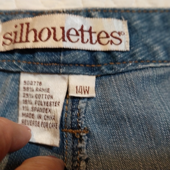 Wide-Leg Denim 14 W Women's Silohuetes - Picture 5 of 14